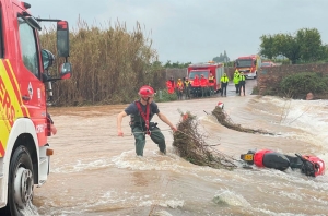 Récord histórico de lluvia en 24 horas en la provincia de Castellón: 400 litros por metro cuadrado