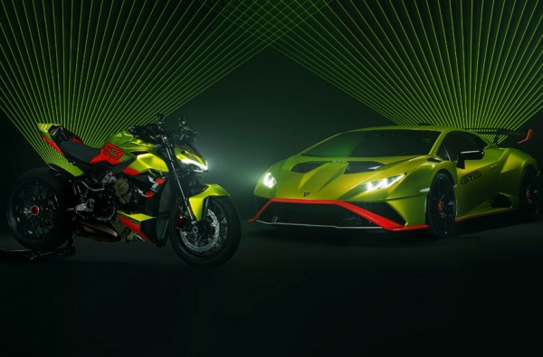 Lamborghini y Ducati crean una motocicleta edición limitada