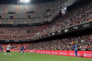 La Justicia suspende el límite del aforo de 20.000 espectadores en los estadios de la Comunidad Valenciana