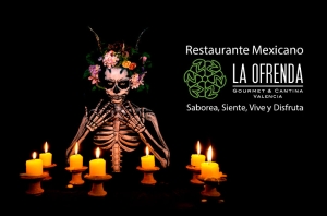 Día de los Muertos, en el Restaurante Mexicano 