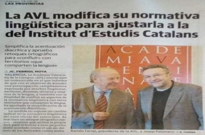 Mazón pide la AVL “mayor sensibilidad con el valencianismo” y zanja la polémica